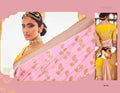 Pre-order for Banaras Munga silk Saree with stitched Blouse