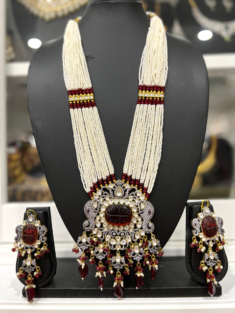 Victorian Necklace with Monalisa Beads