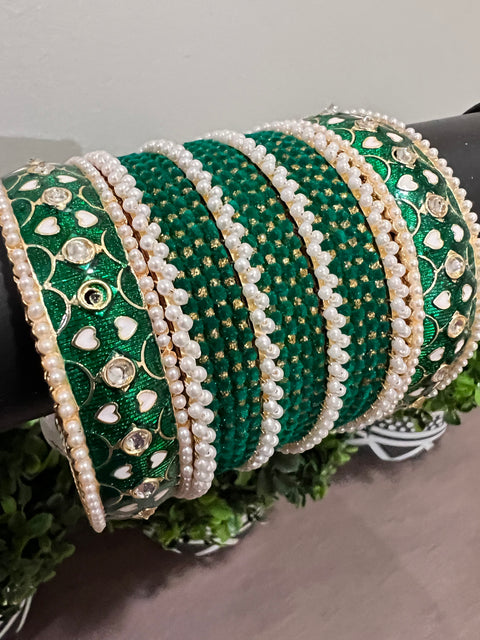 Meenakari Bangles Set