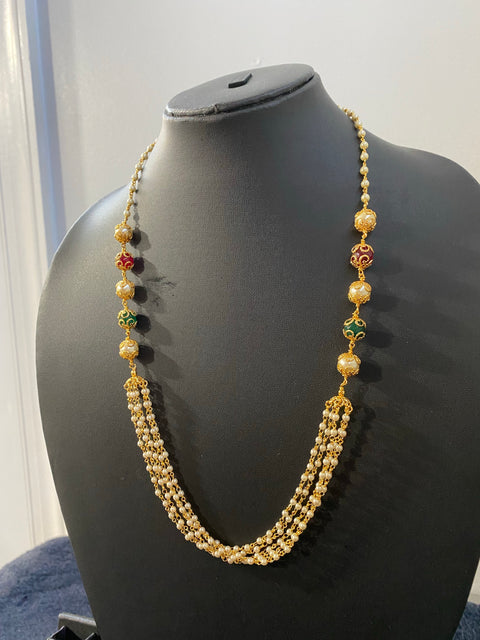 Multi layer Pearl Beaded Mala