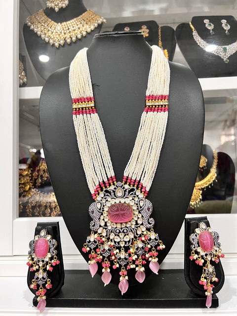 Victorian Necklace with Monalisa Beads
