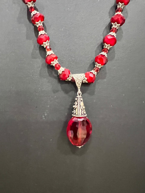 Beaded Long necklace Set