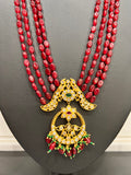 Beaded Long necklace Set