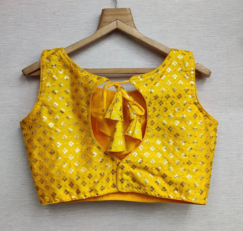 Bangalori Silk Sequins Blouse