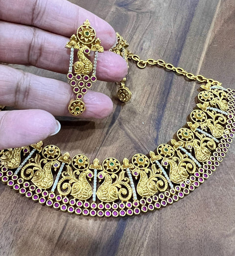 Matte Finish Necklace