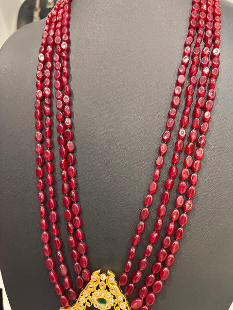 Beaded Long necklace Set