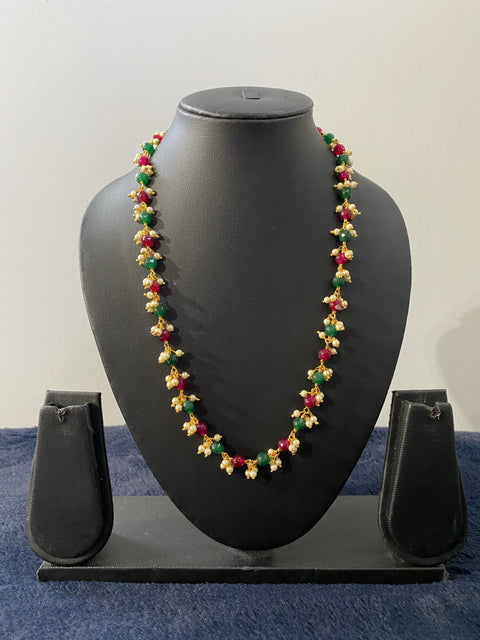 One Gram Gold Beaded Mala