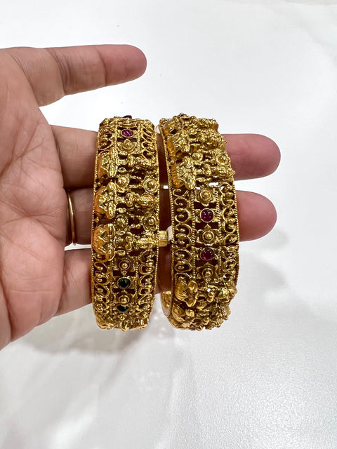 One Gram Gold Nakshi Bangles