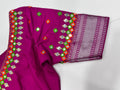 Silk Blouse with Maggam work