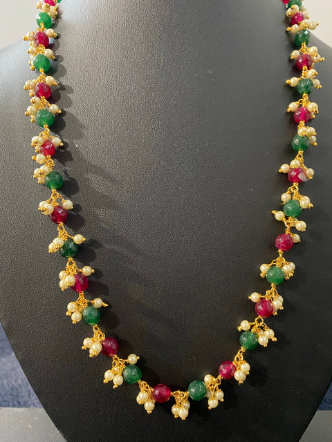 One Gram Gold Beaded Mala