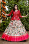 Banarasi Kalamkari Lehanga with Long Blouse