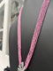Pink Crystal long  Necklace