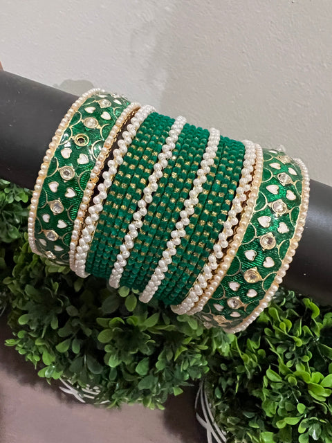 Meenakari Bangles Set