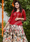 Banarasi Kalamkari Lehanga with Long Blouse